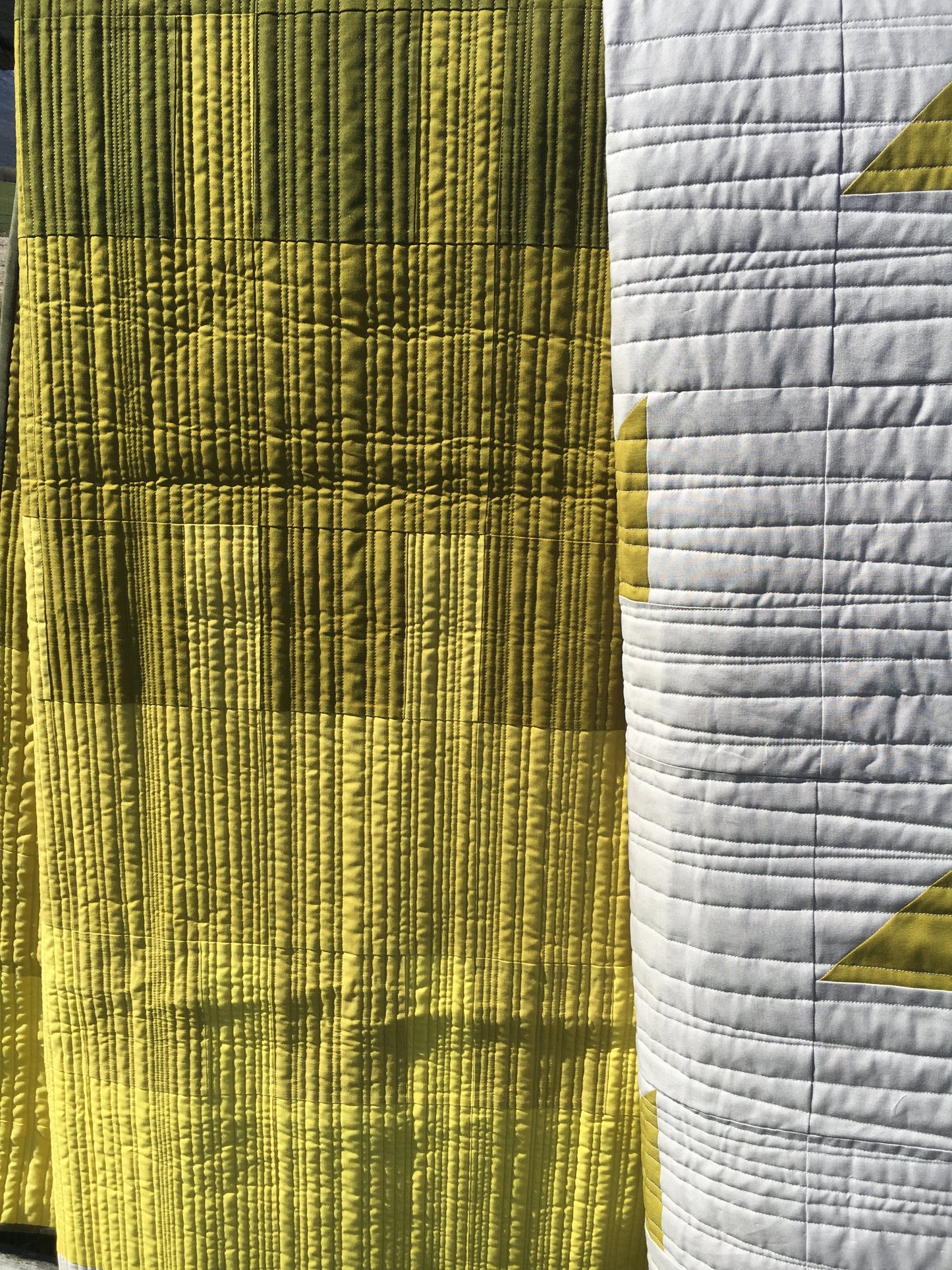 Amy Ellis's Color Shift Quilt Pattern featuring a modern design focused on color movement