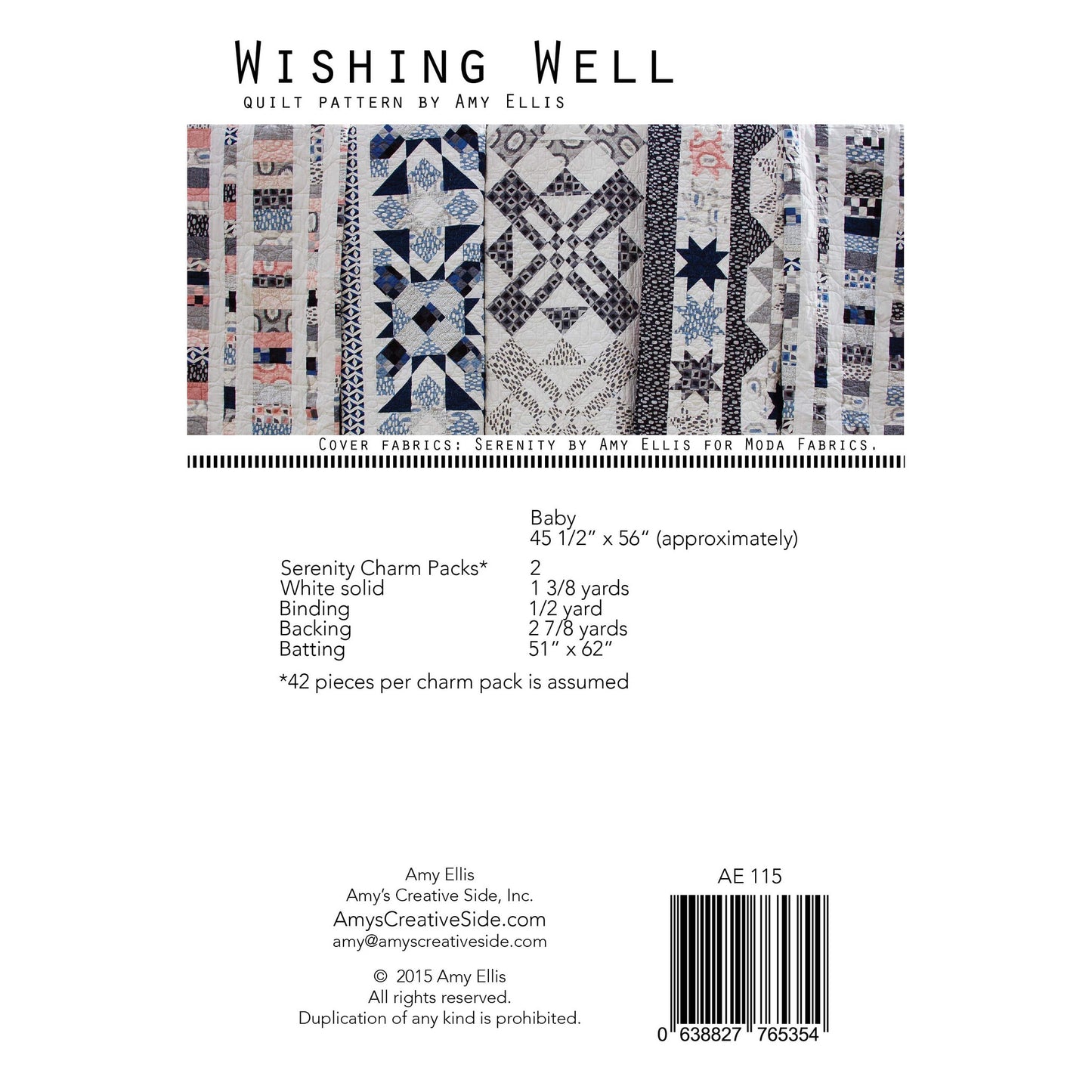 Wishing Well Baby Quilt Pattern