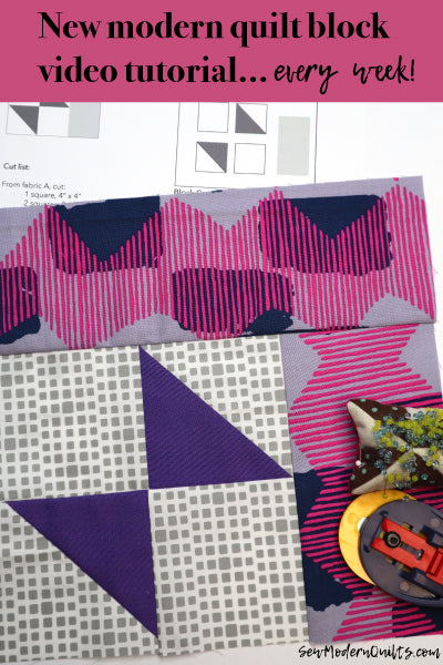 In Flight Quilt Block Pattern