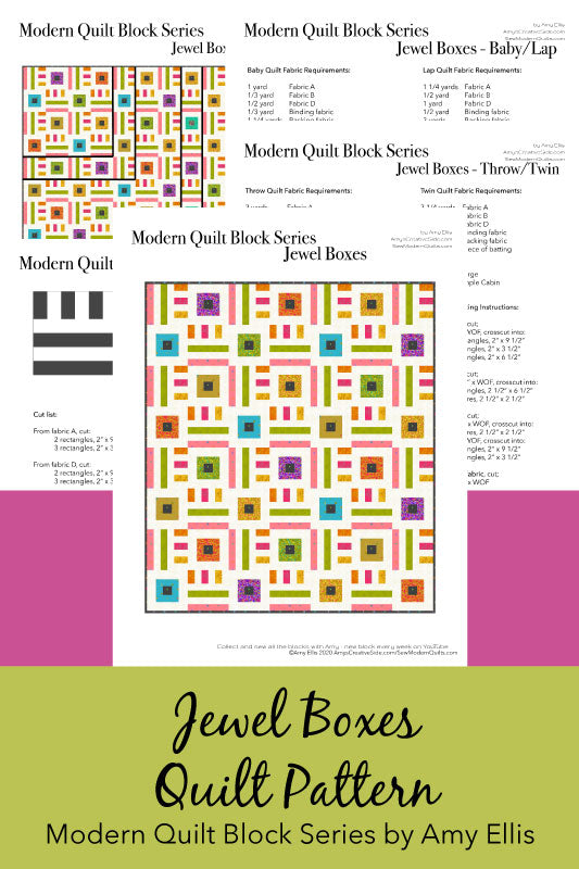 Modern Quilt Block Series - Complete Collection Access