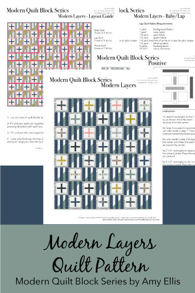 Modern Layers PDF Quilt Pattern