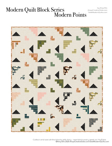 Modern Points PDF Quilt Pattern