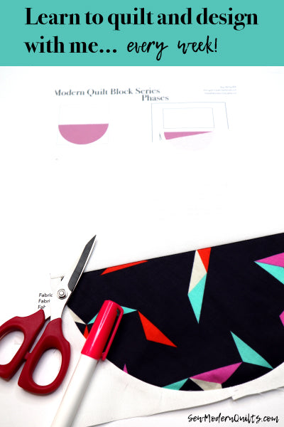Phases Quilt Block Pattern