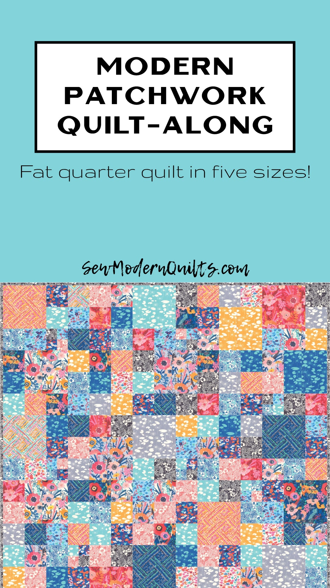 Talk of the Town quilt pattern by Amy Ellis – modern patchwork design