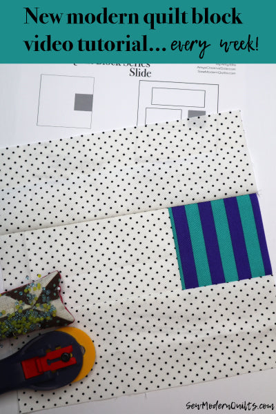 Slide Quilt Block Pattern