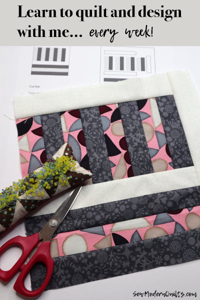 Stripes Quilt Block Pattern