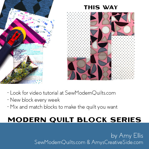 This Way Quilt Block Pattern
