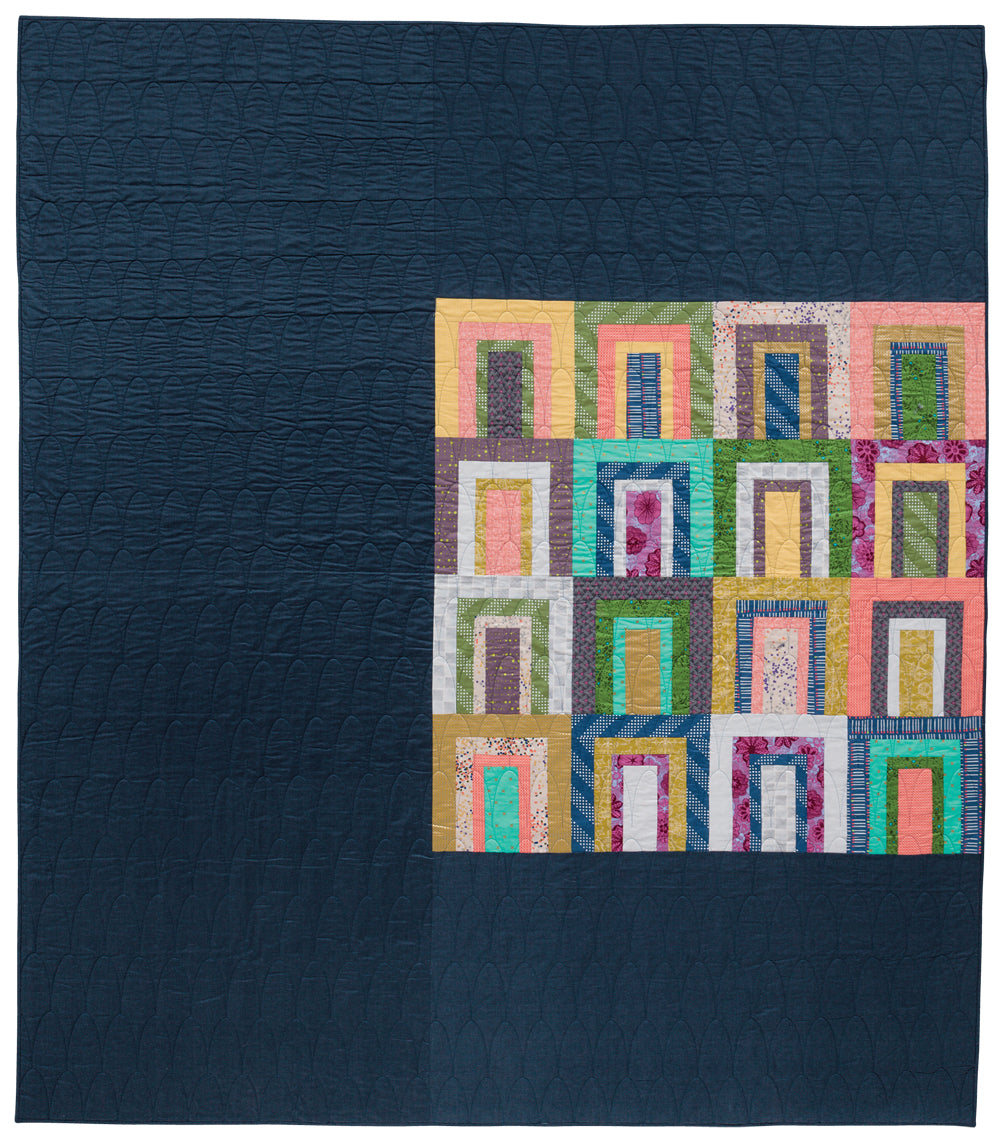 Tunnels {Handmade Quilt by Amy Ellis}