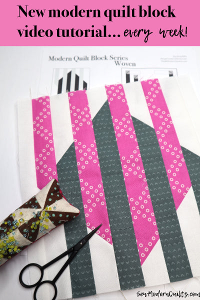 Woven Quilt Block Pattern