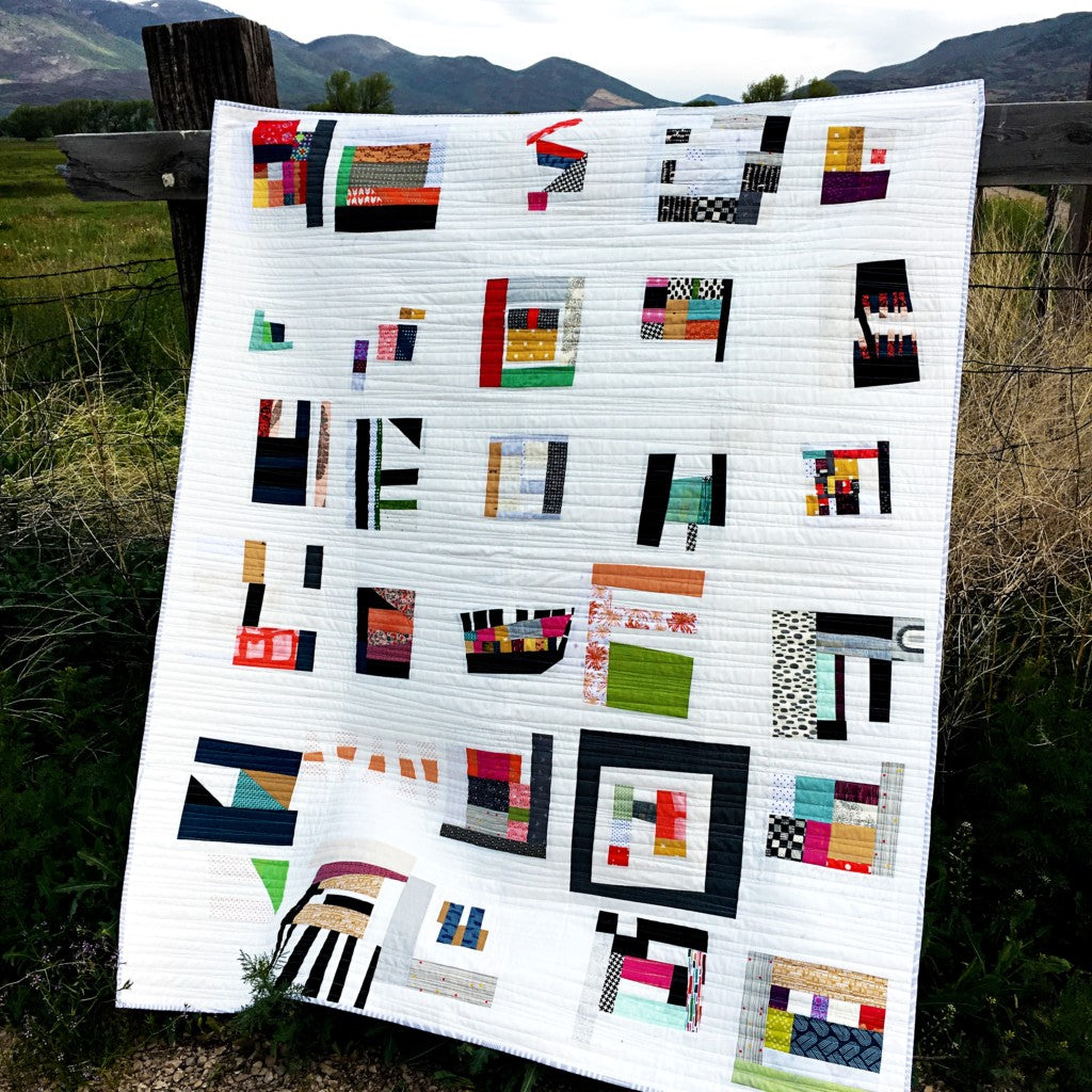 Improv Quilt {Handmade Quilt by Amy Ellis}