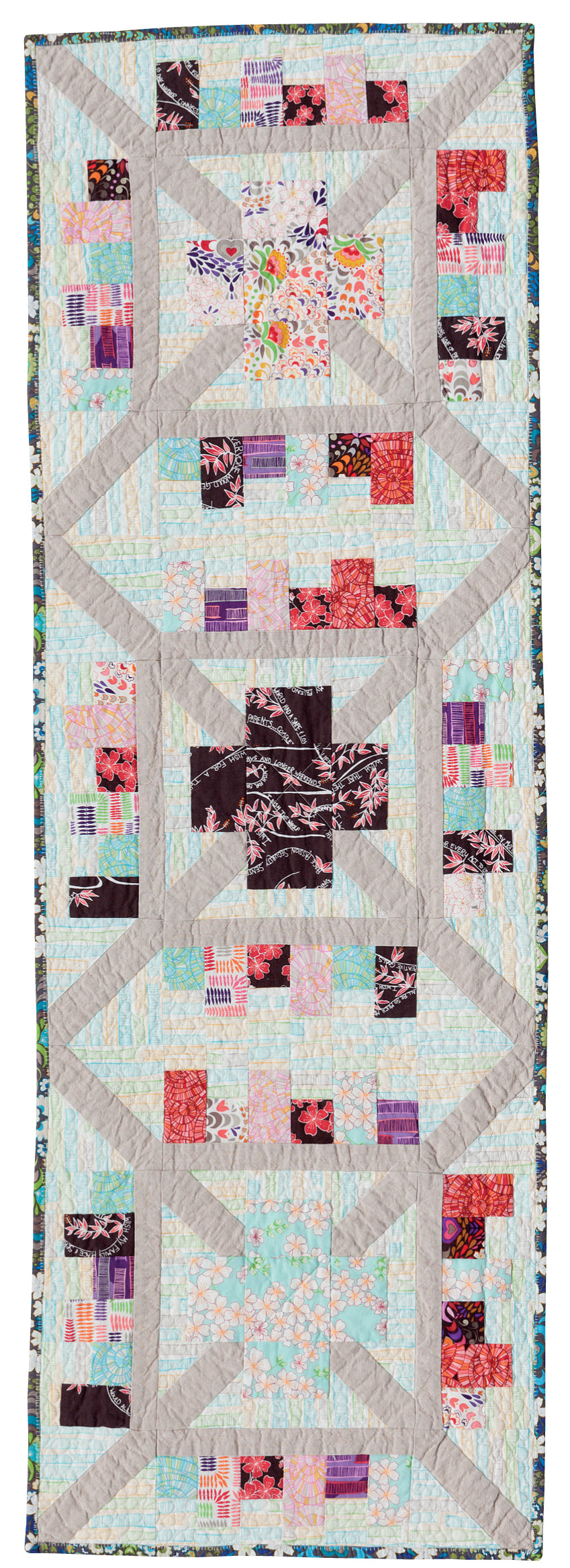 Connections Runner {Handmade Quilt by Amy Ellis}