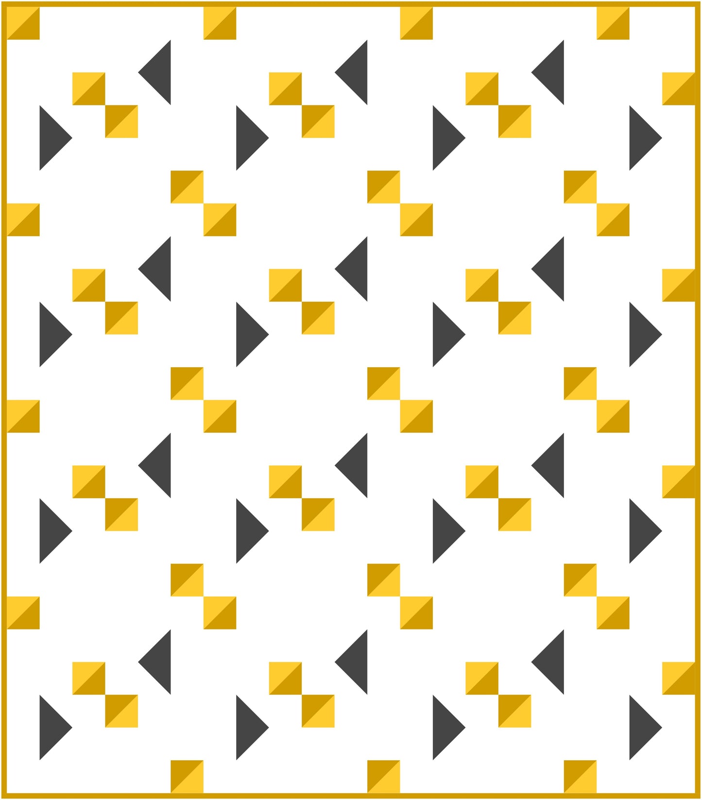 Double Time Quilt Block Pattern