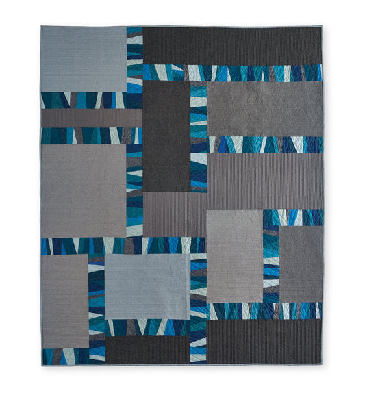 Mellow Grids Quilt {Handmade Quilt by Amy Ellis}