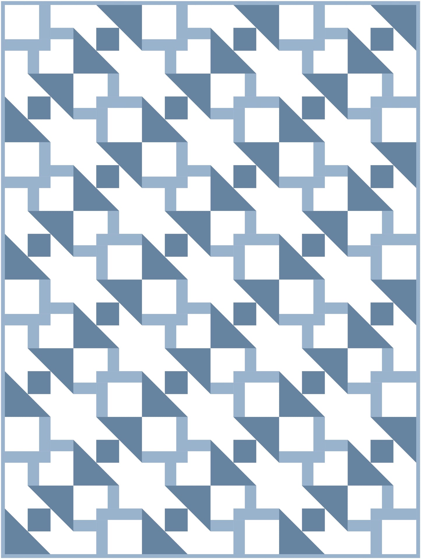 Floating Quilt Block Pattern