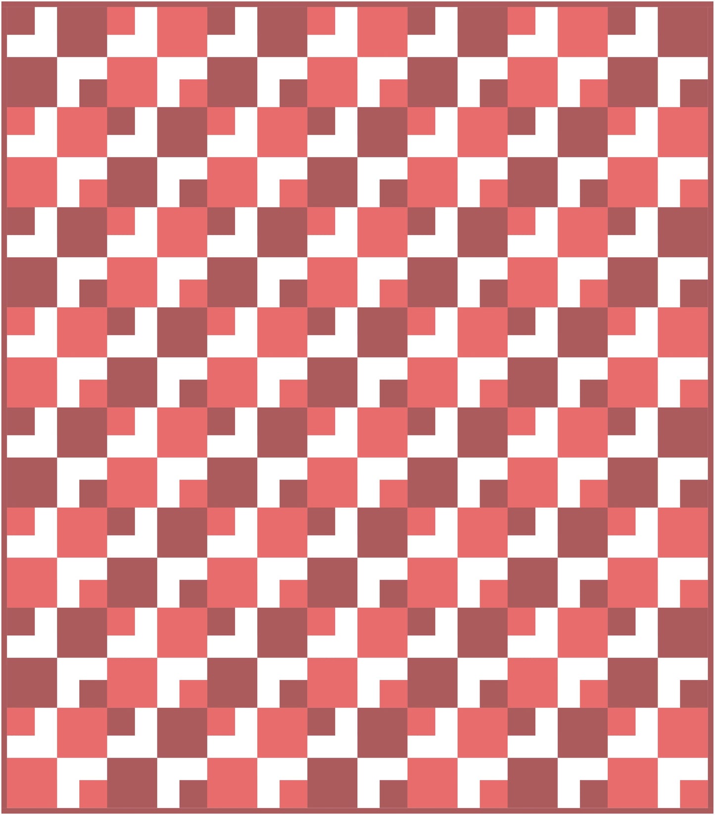 Four Corners Quilt Block Pattern