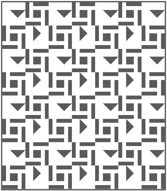 Going Up Quilt Block Pattern