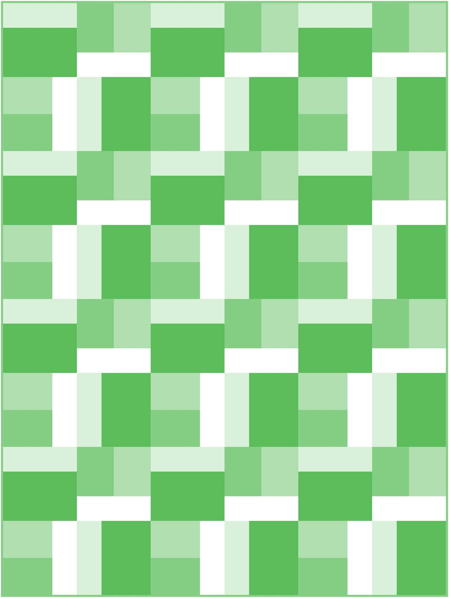 Half Full Quilt Block Pattern