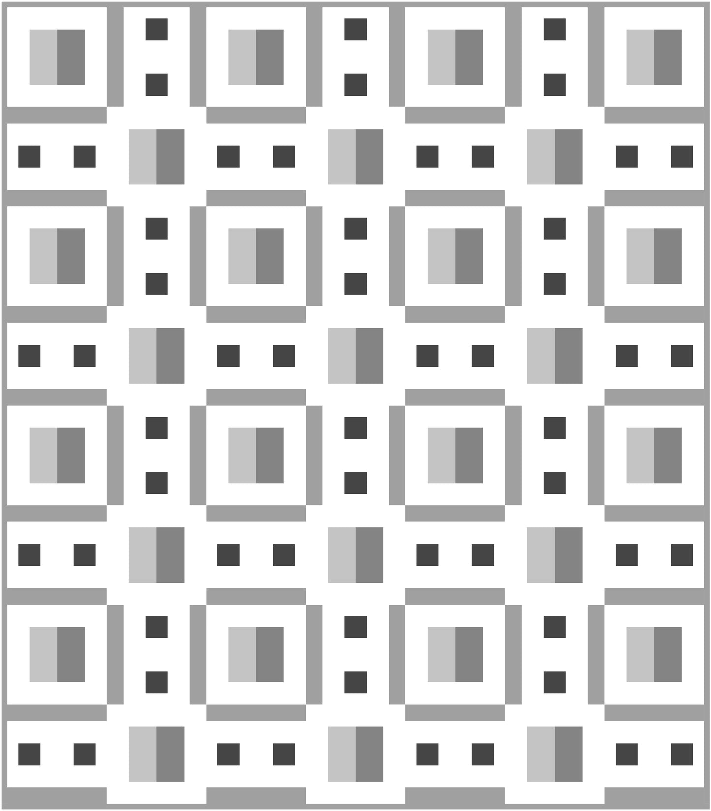 Headlights Quilt Block Pattern