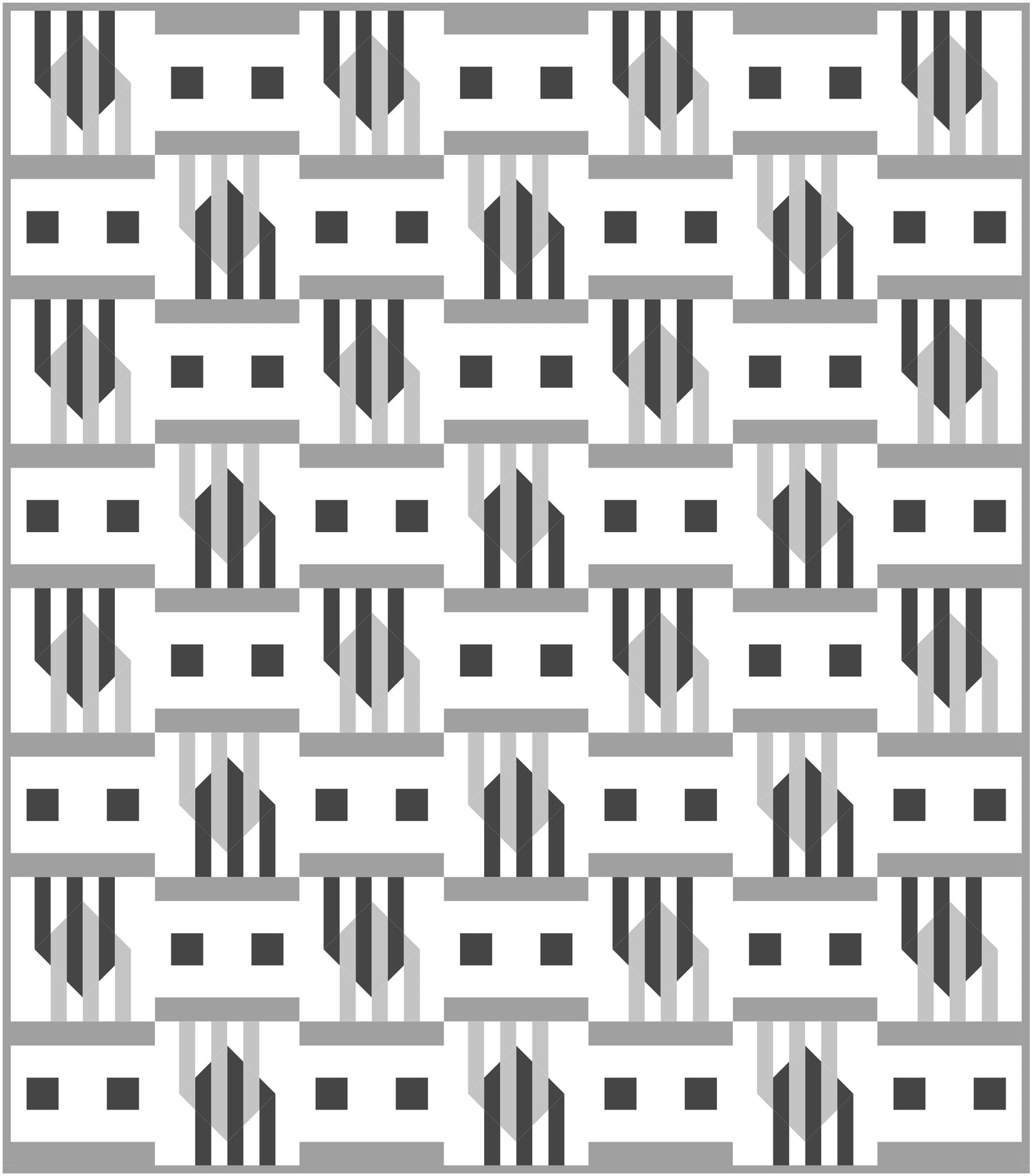 Headlights Quilt Block Pattern