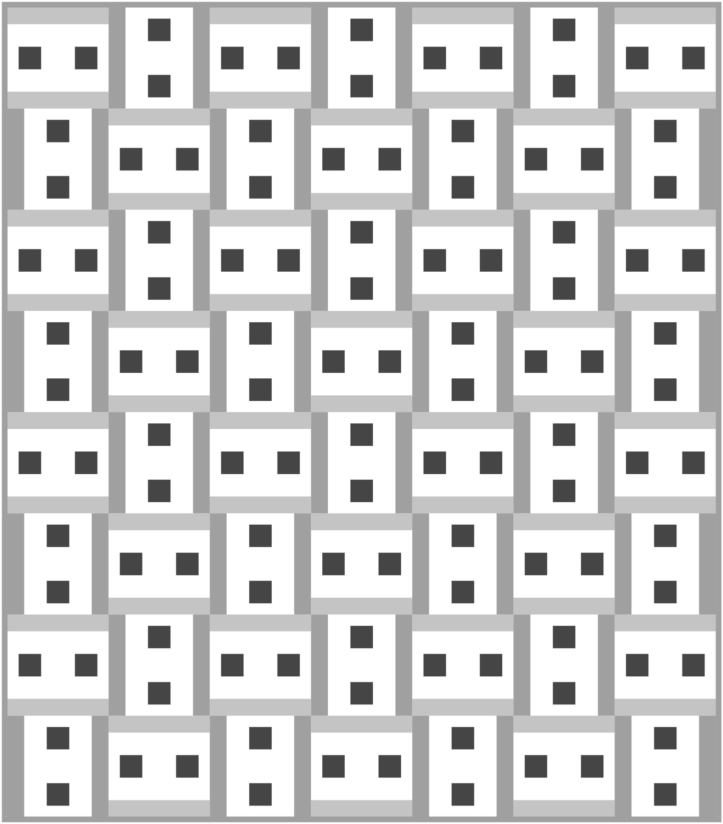 Headlights Quilt Block Pattern