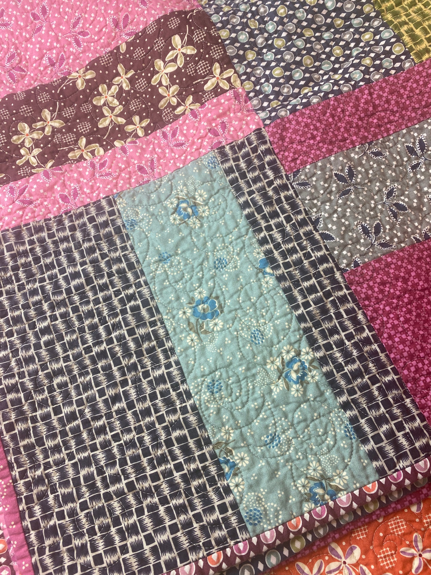 1, 2, 3 {Handmade Quilt by Amy Ellis}