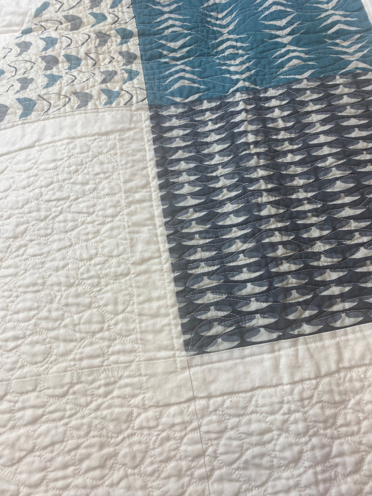 Moda Love in Modern Neutrals {Handmade Quilt by Amy Ellis}