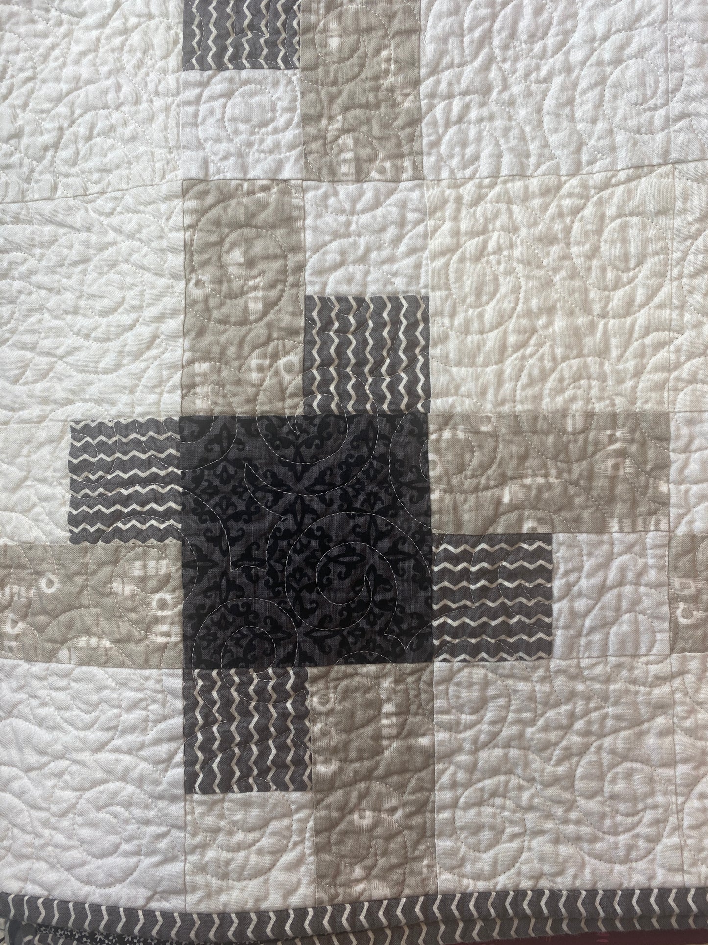 Digital Pinwheel {Handmade Quilt by Amy Ellis}