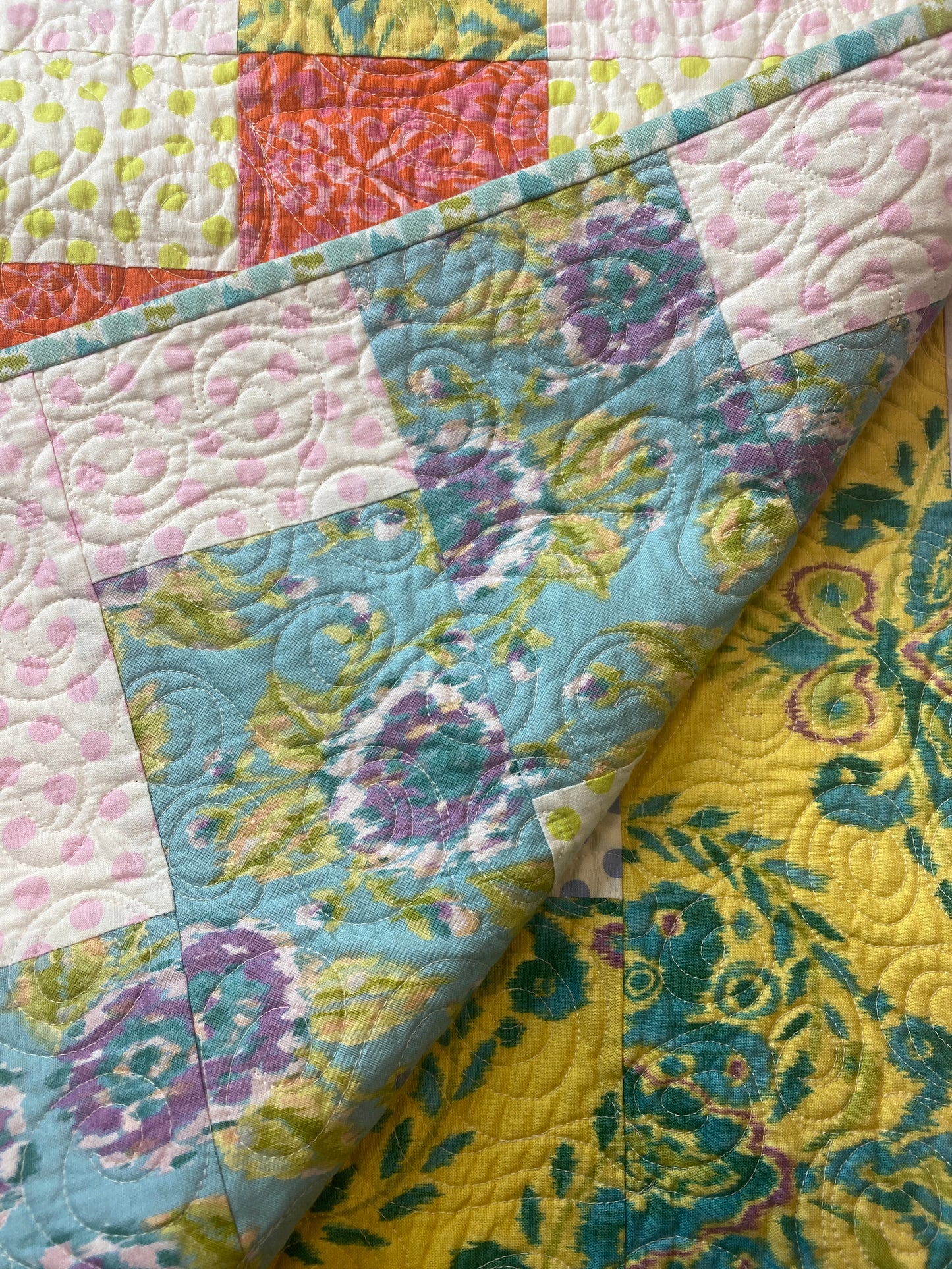 Building Blocks {Handmade Quilt by Amy Ellis}