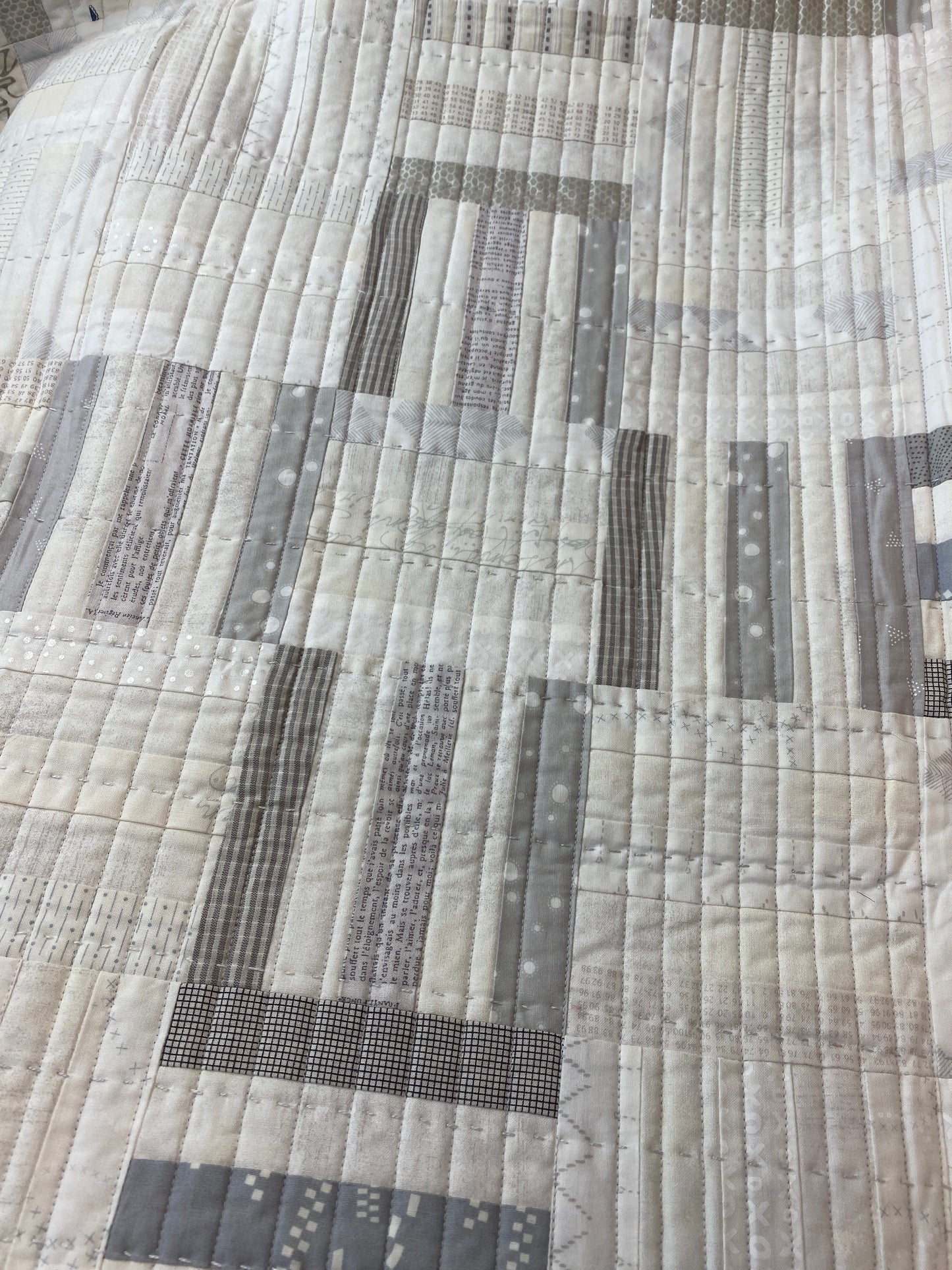 Gradient Greys {Handmade Quilt by Amy Ellis}