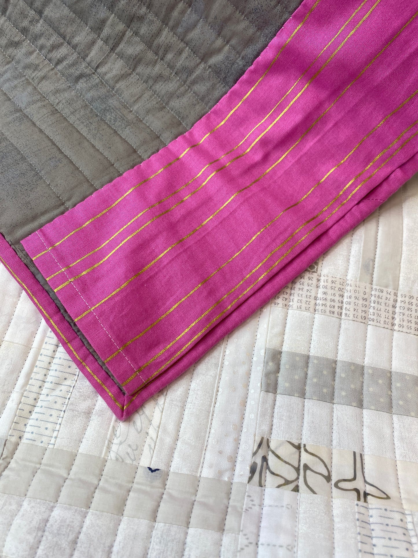 Gradient Greys {Handmade Quilt by Amy Ellis}