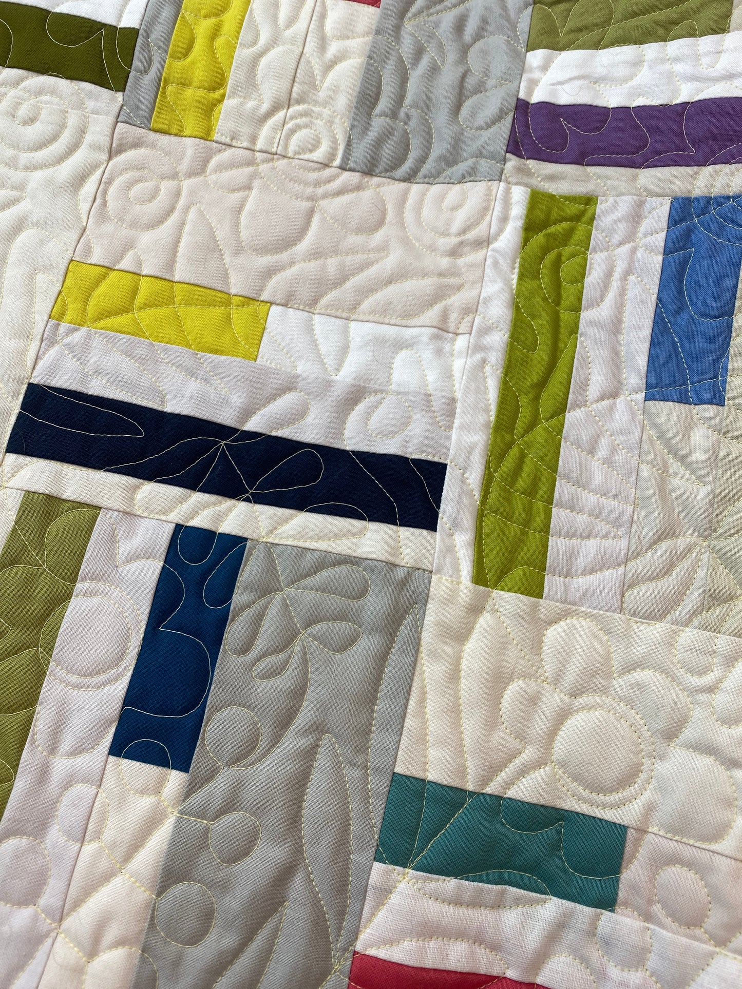 Dart in Solids {Handmade Quilt by Amy Ellis}