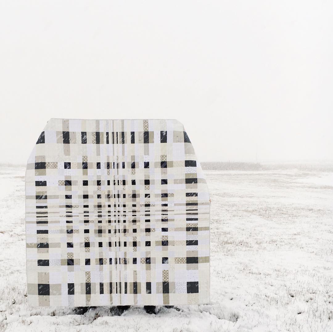 Hyperspeed {Handmade Quilt by Amy Ellis}