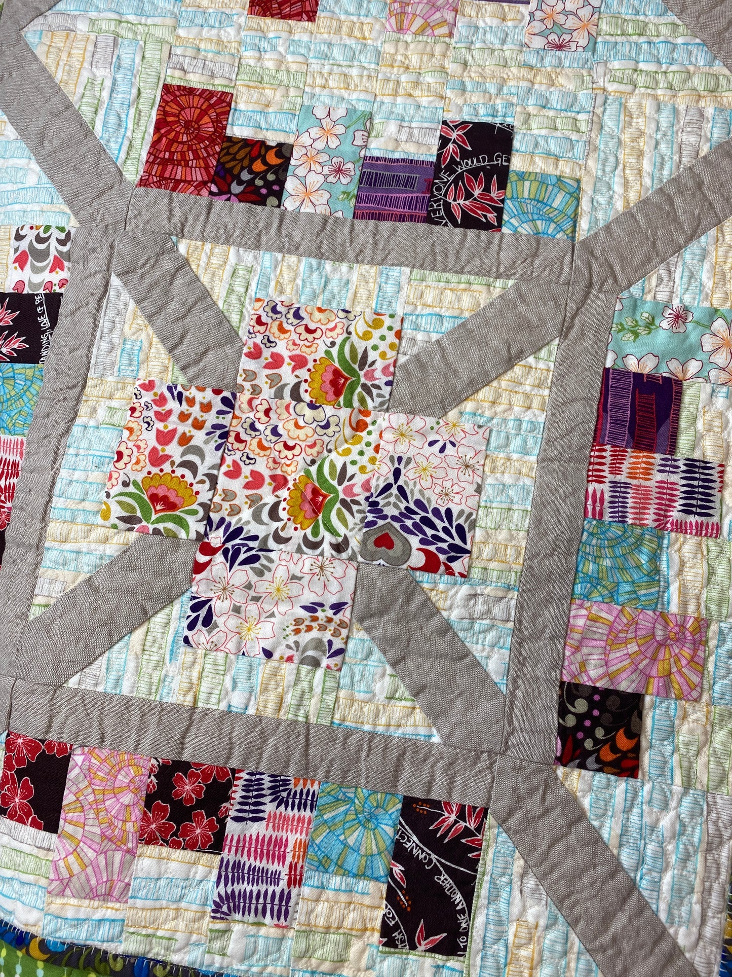 Connections Runner {Handmade Quilt by Amy Ellis}