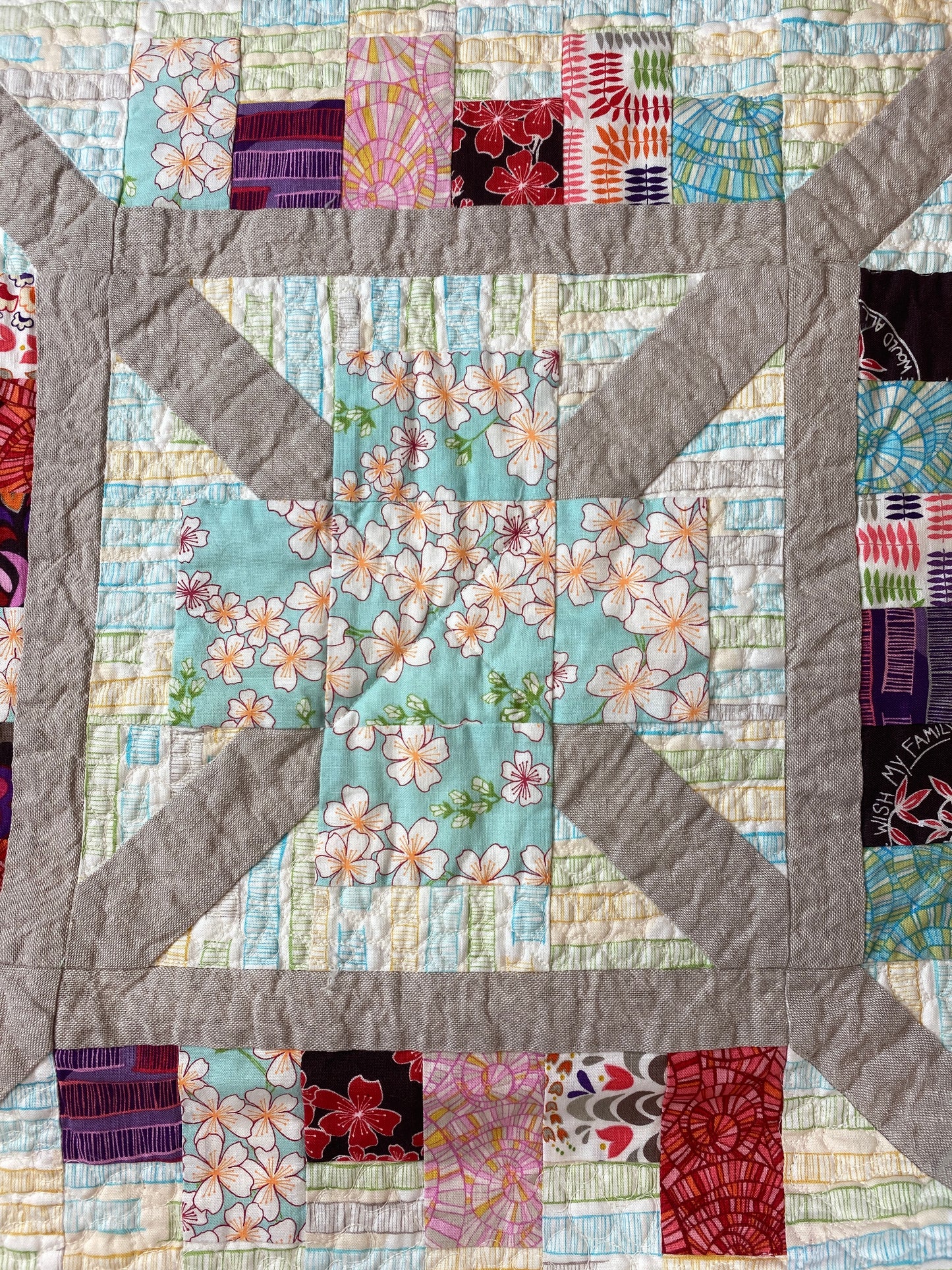 Connections Runner {Handmade Quilt by Amy Ellis}