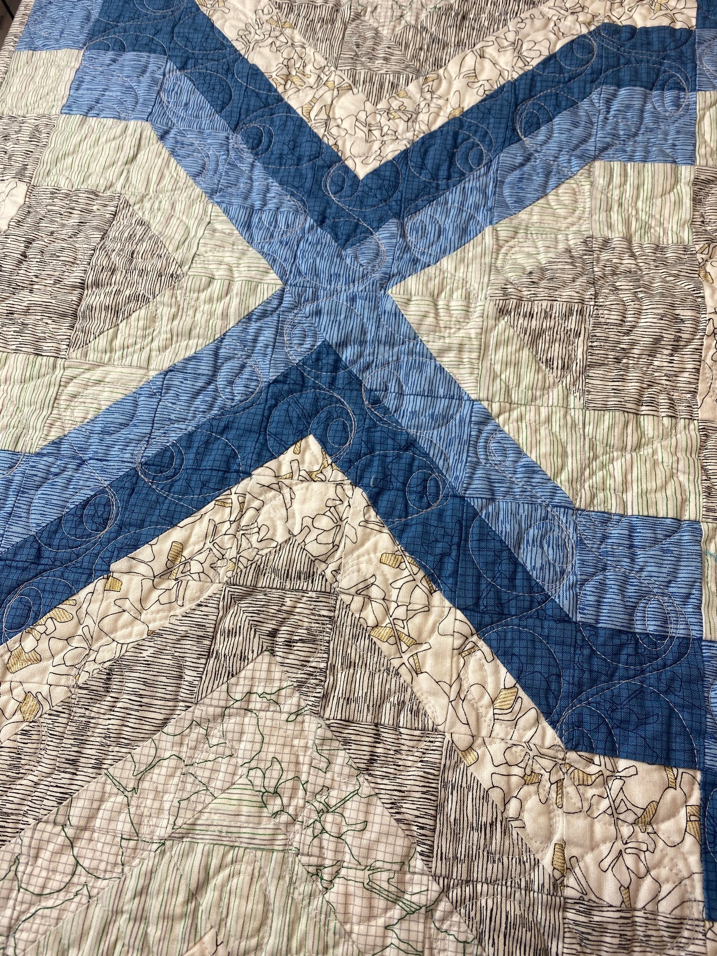 Moving Mosaic Runner {Handmade Quilt by Amy Ellis}