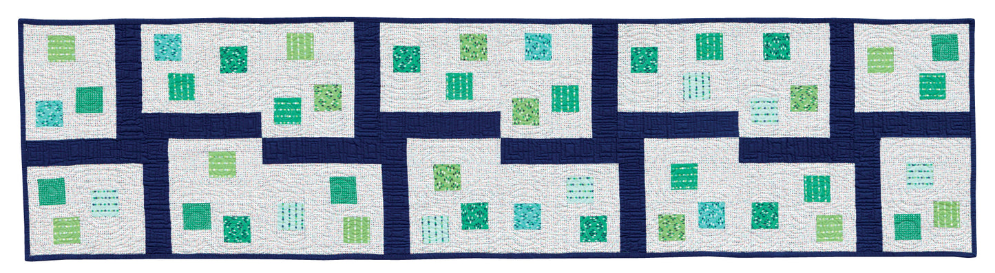 Intersections Runner {Handmade Quilt by Amy Ellis}