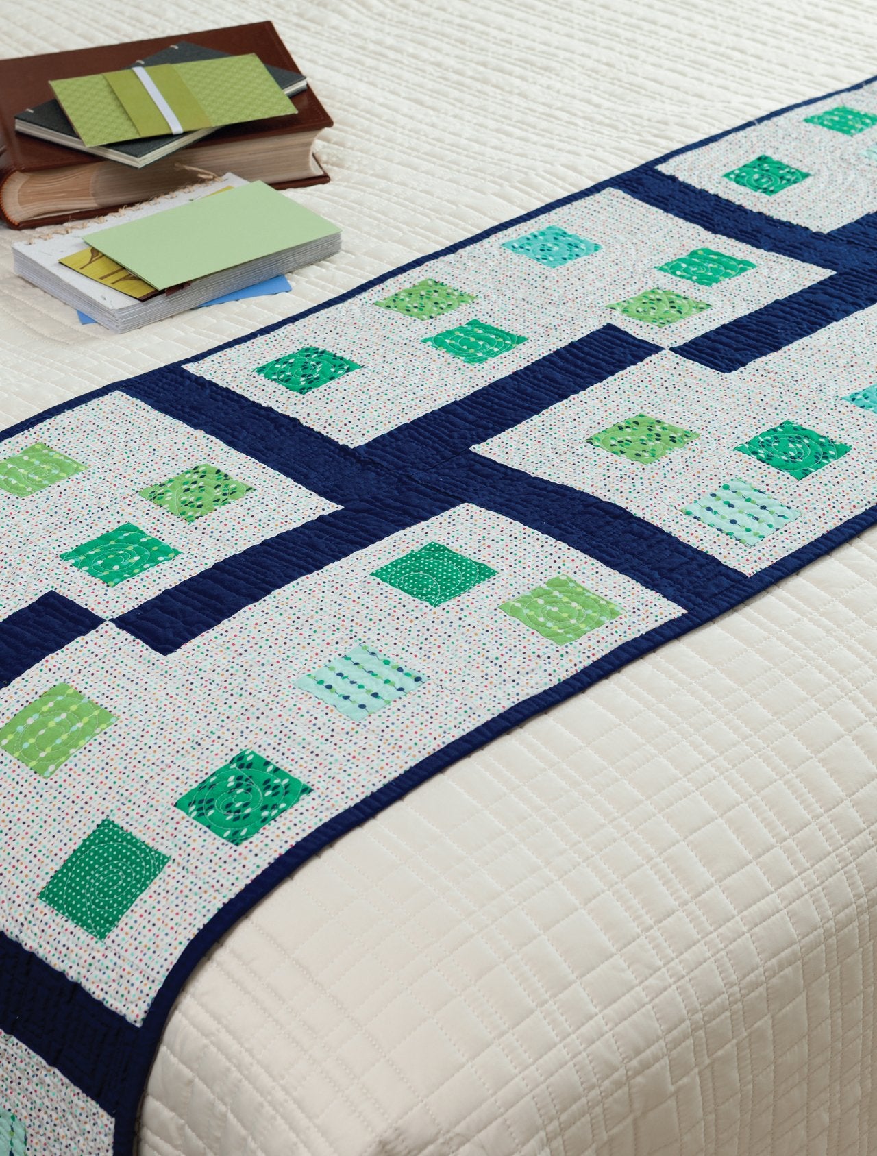 Intersections Runner {Handmade Quilt by Amy Ellis}