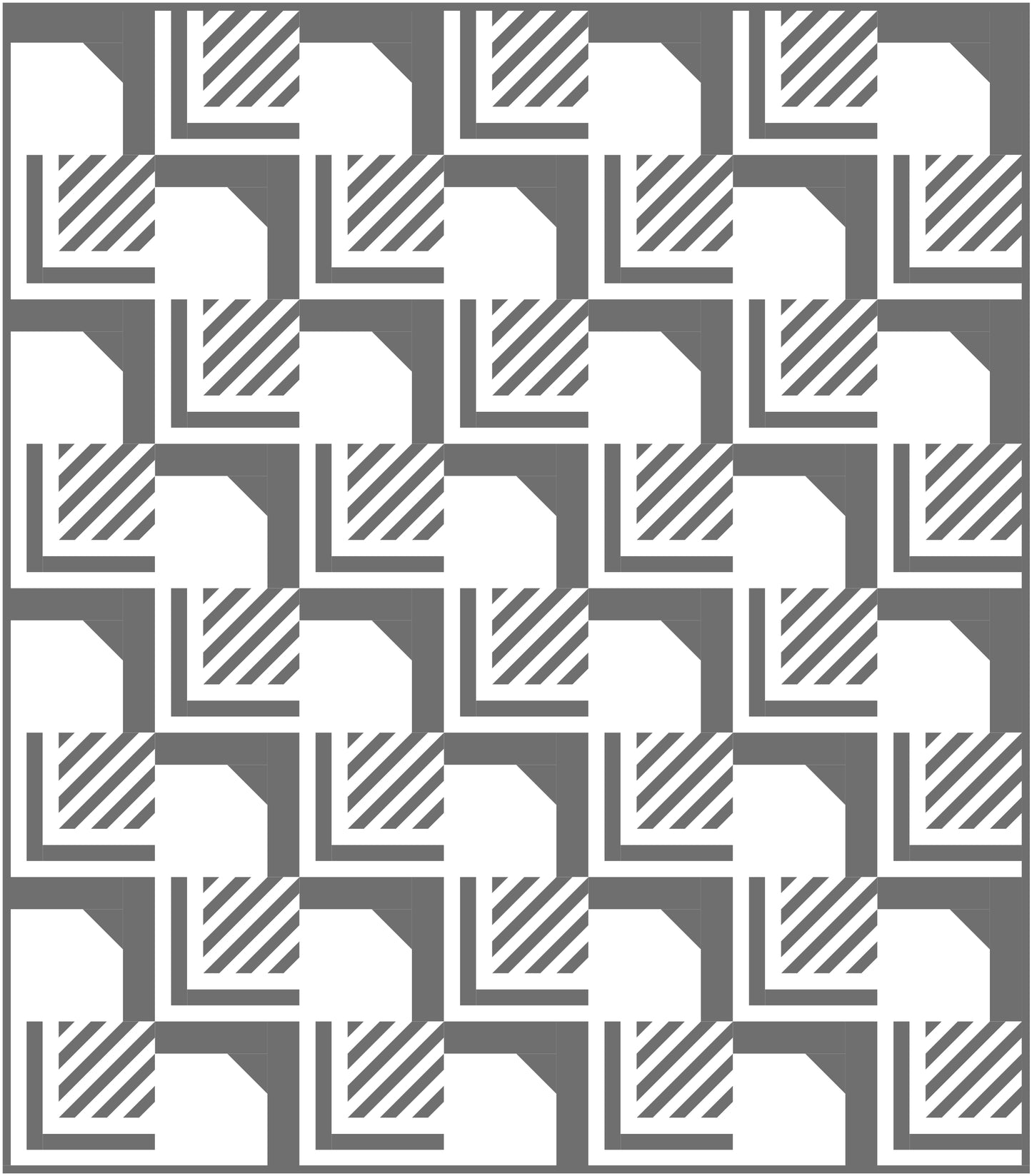 Links Quilt Block Pattern