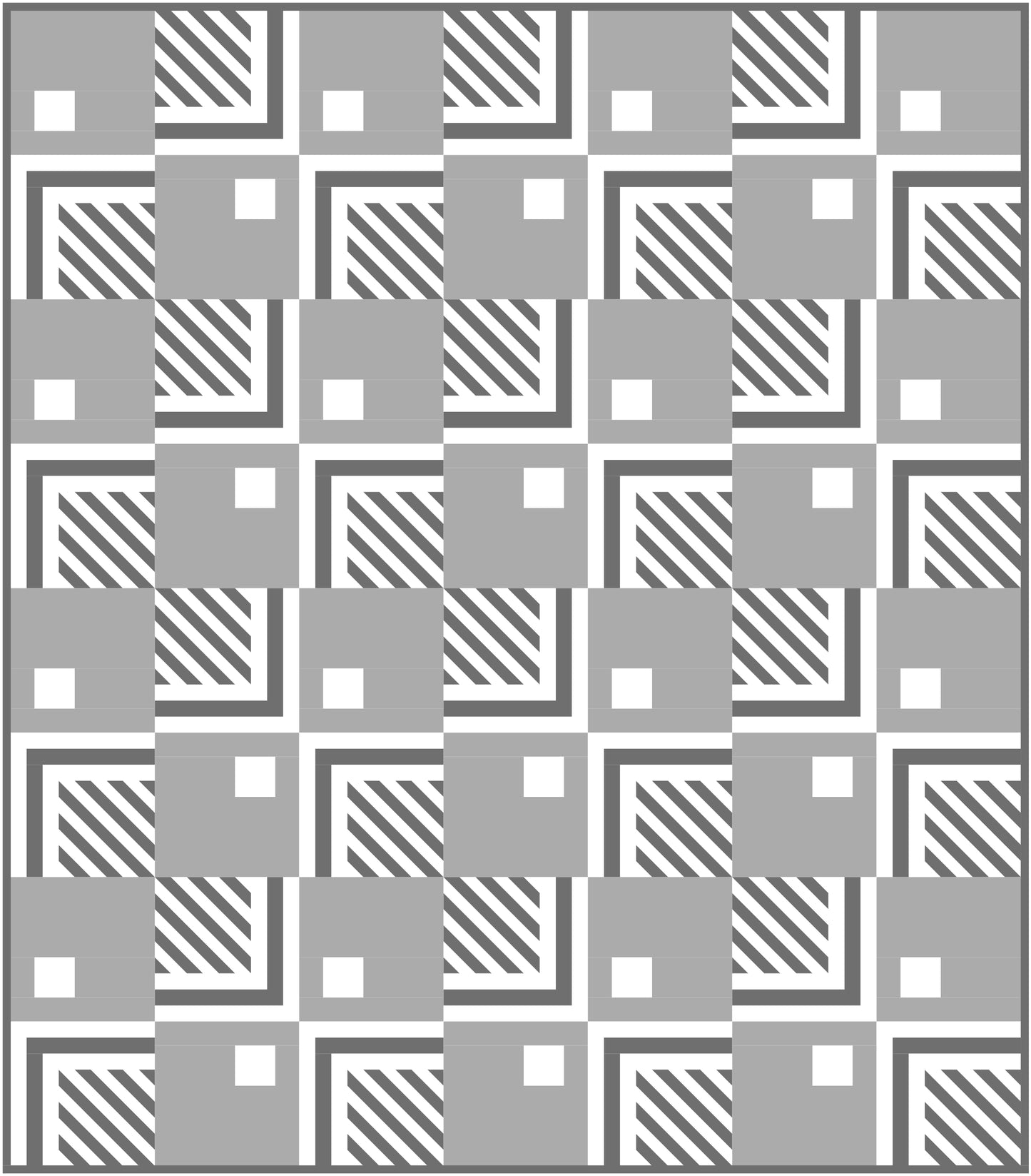 Links Quilt Block Pattern