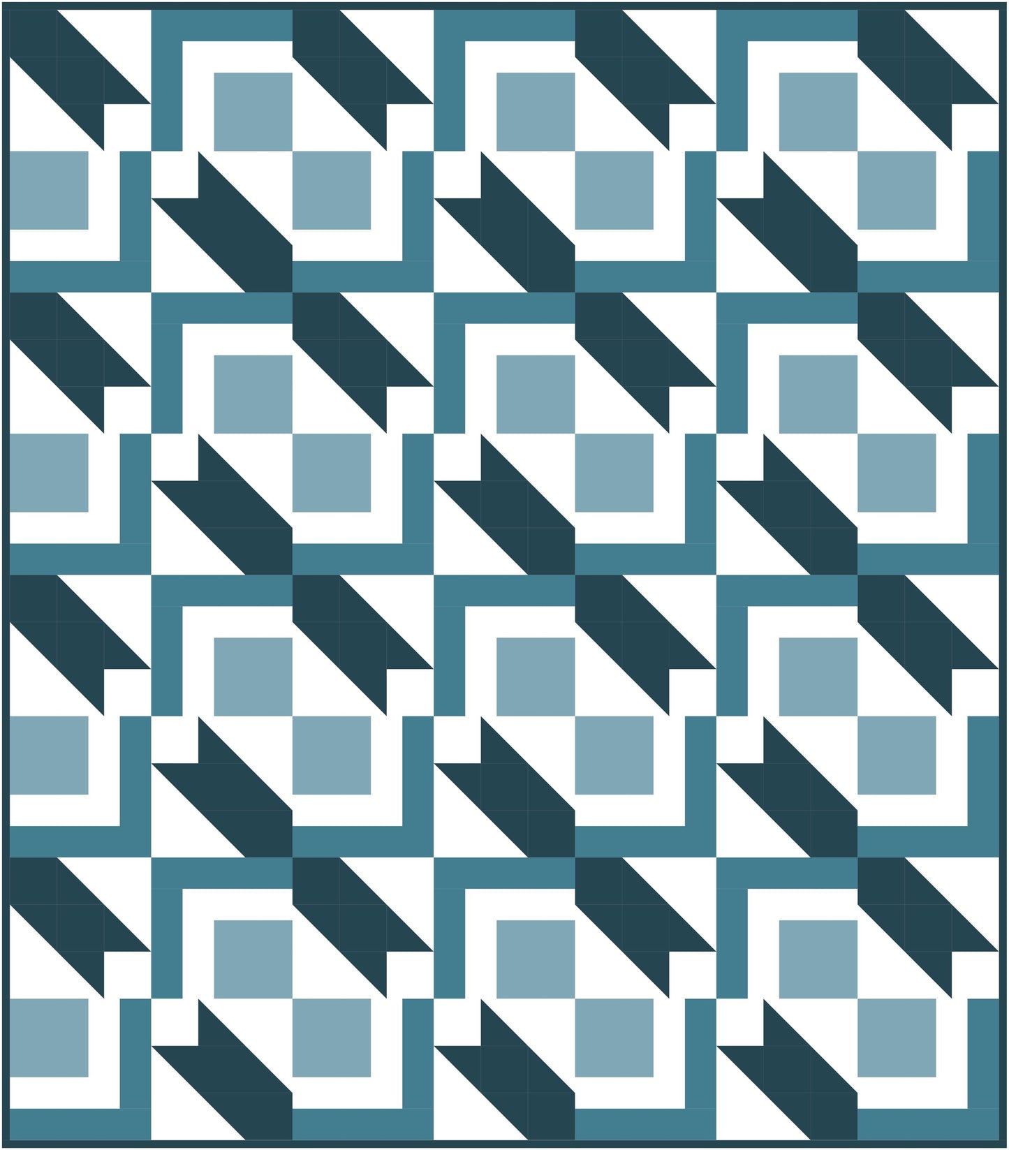 Locus Quilt Block Pattern