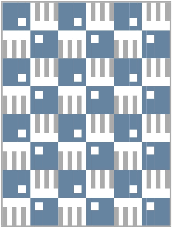 Lopsided Quilt Block Pattern