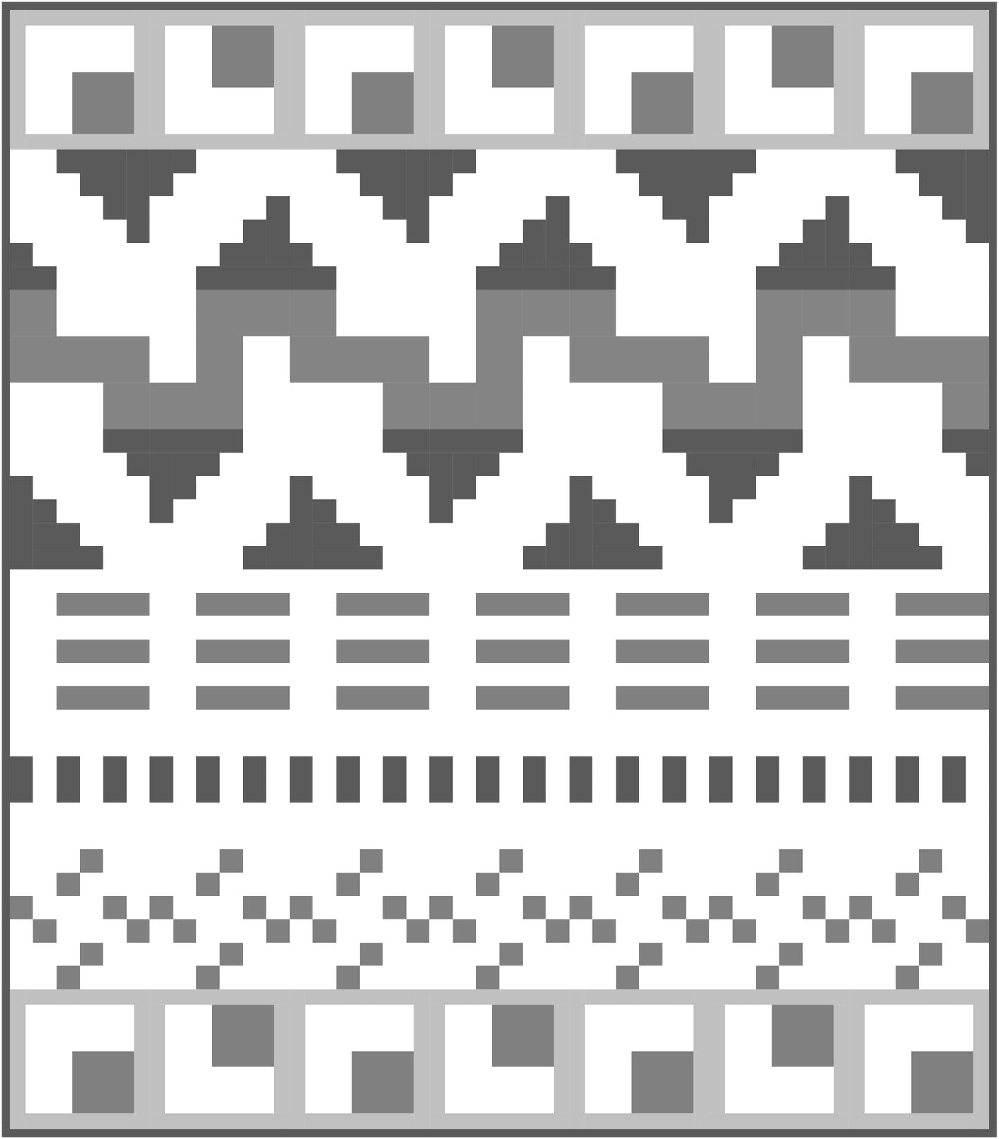 Market Quilt Block Pattern