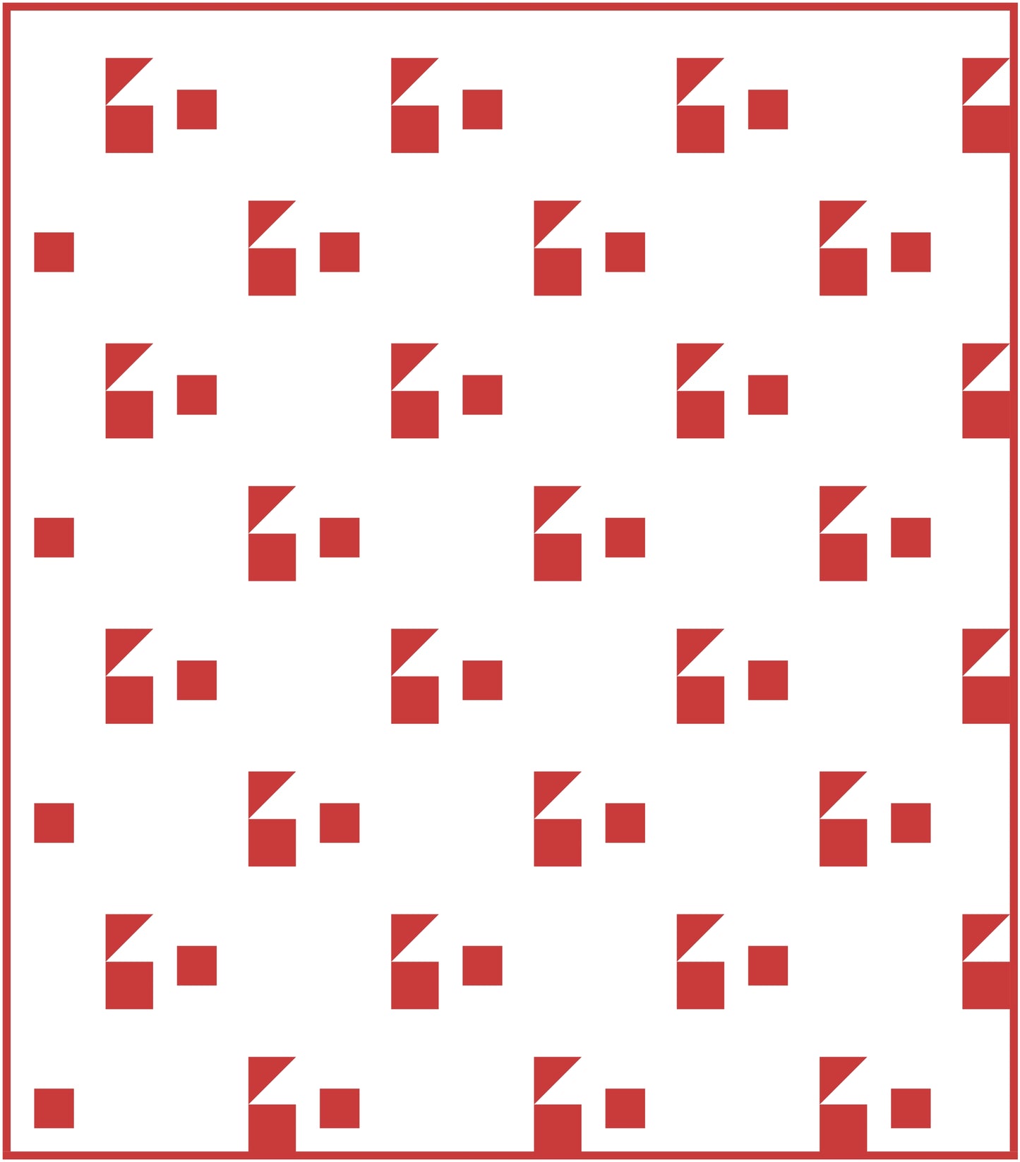 Open Wide Quilt Block Pattern