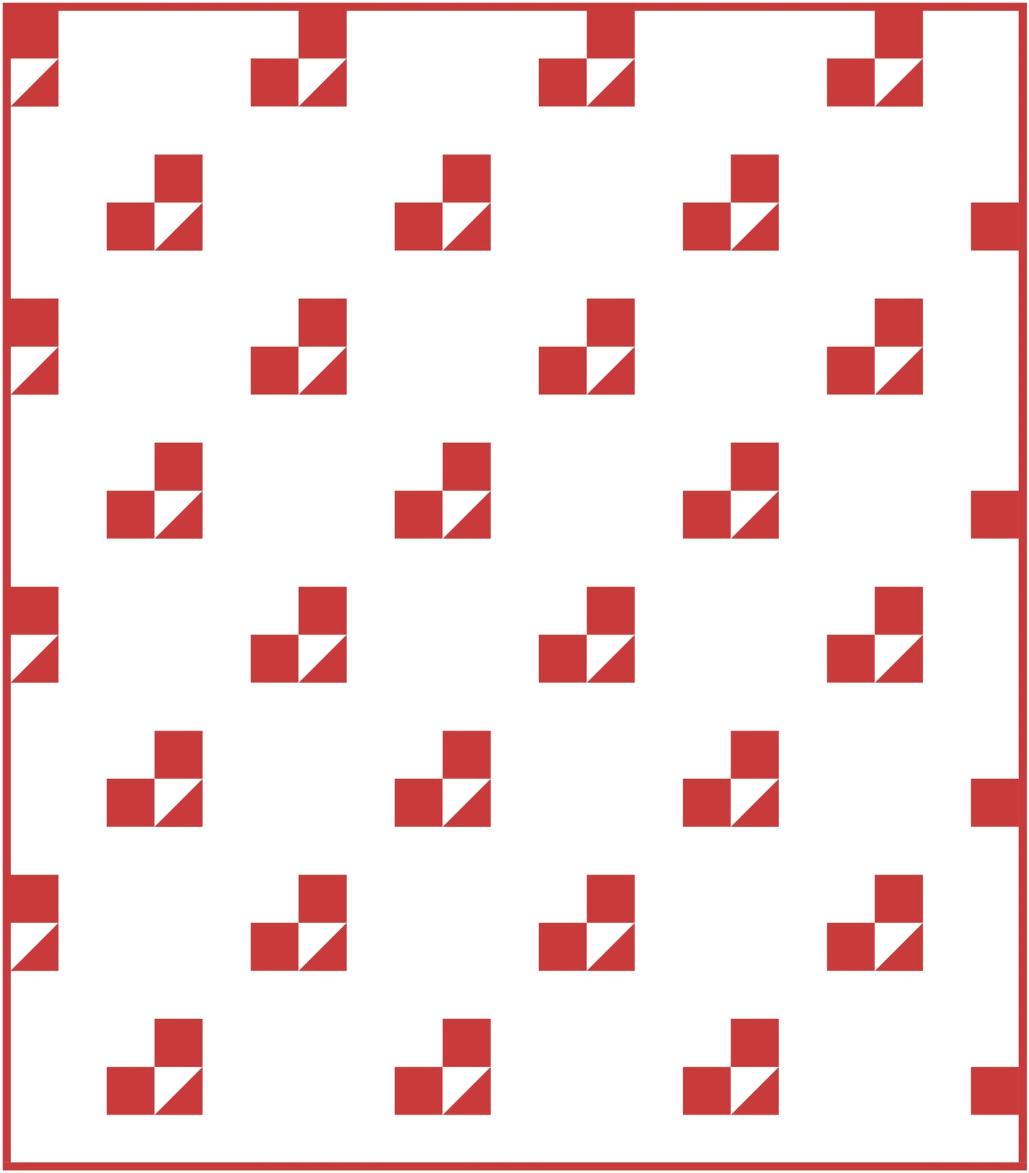 Open Wide Quilt Block Pattern