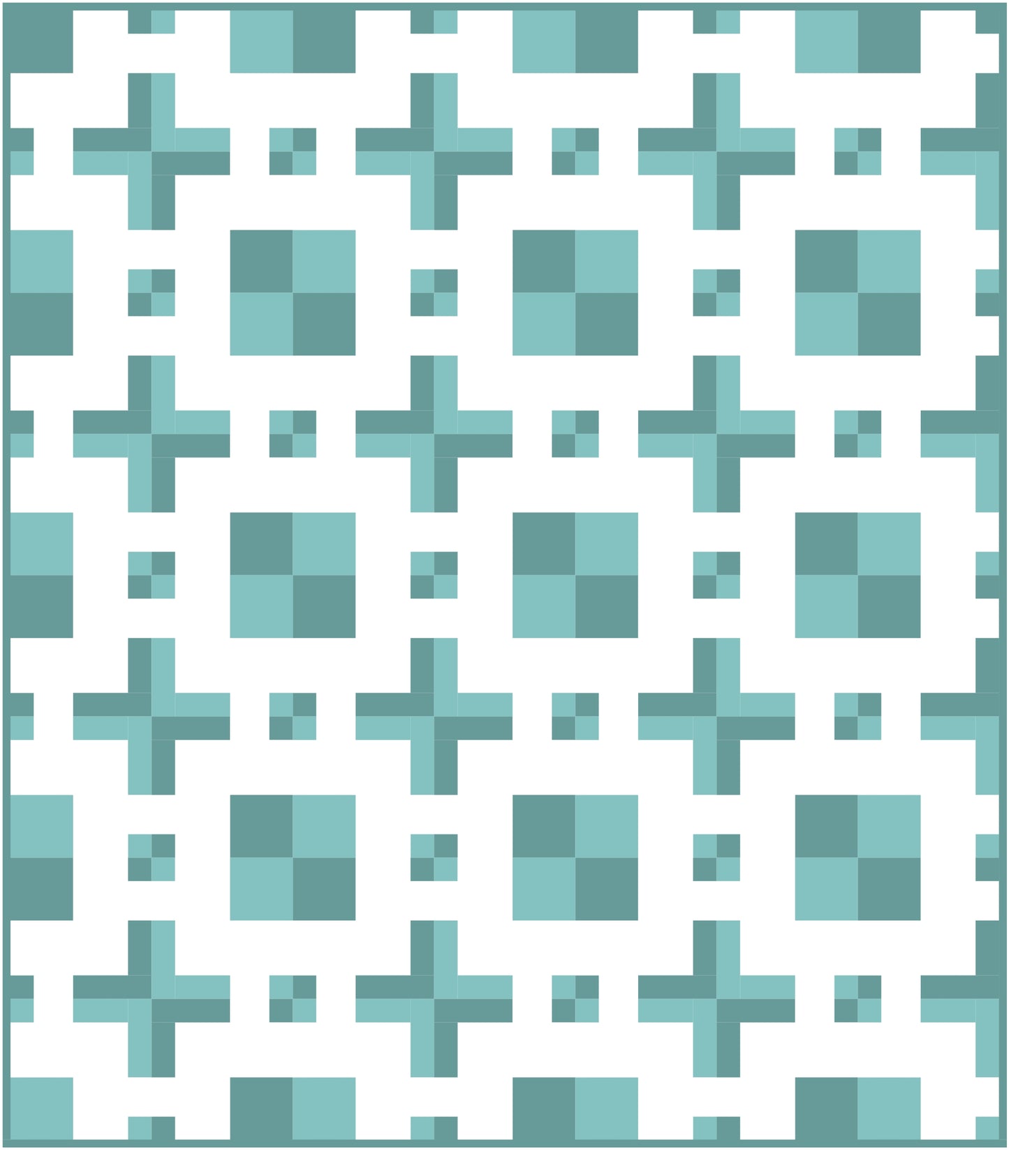 Plus Side Quilt Block Pattern