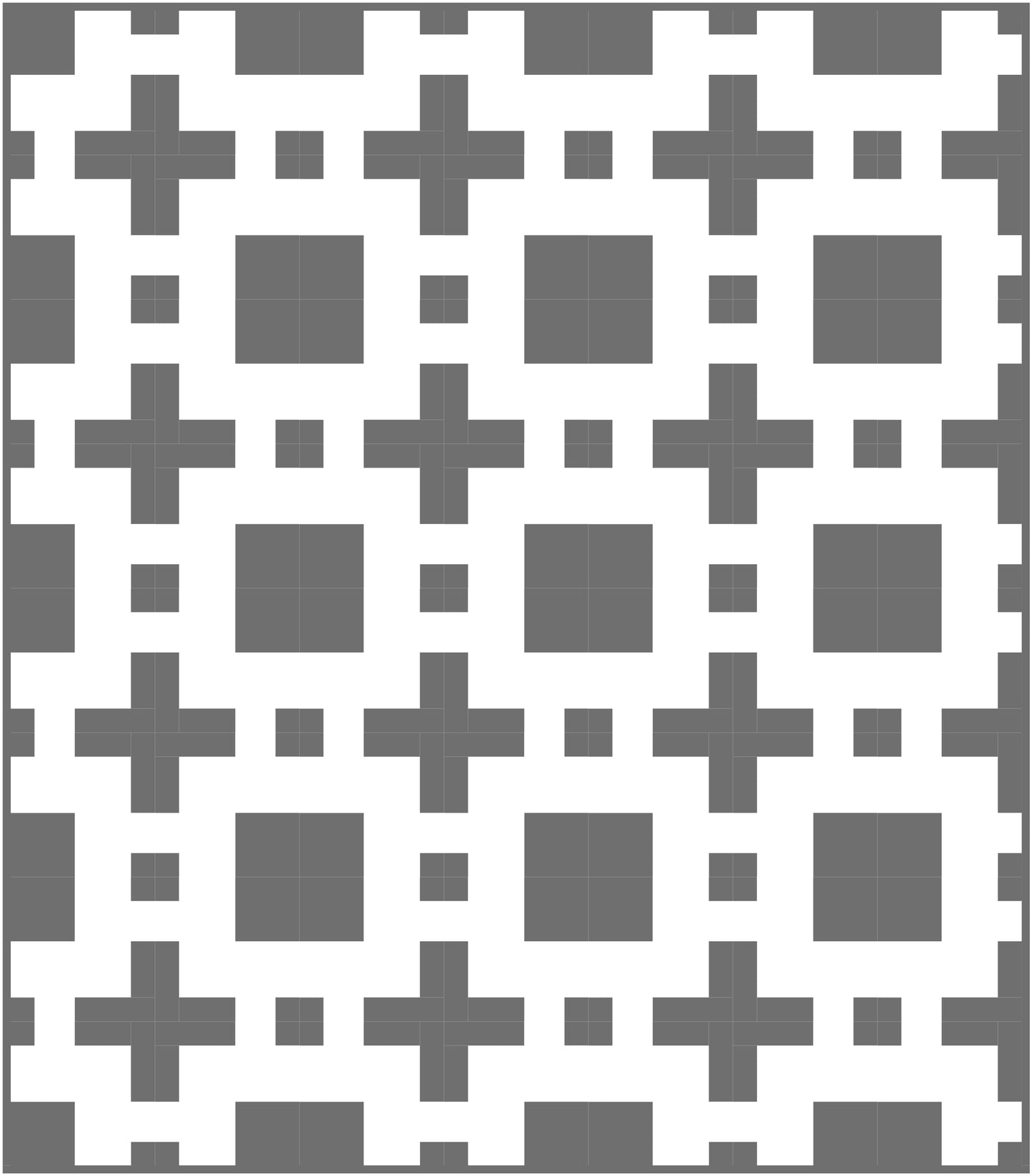 Plus Side Quilt Block Pattern