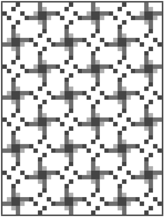 Quartet Quilt Block Pattern