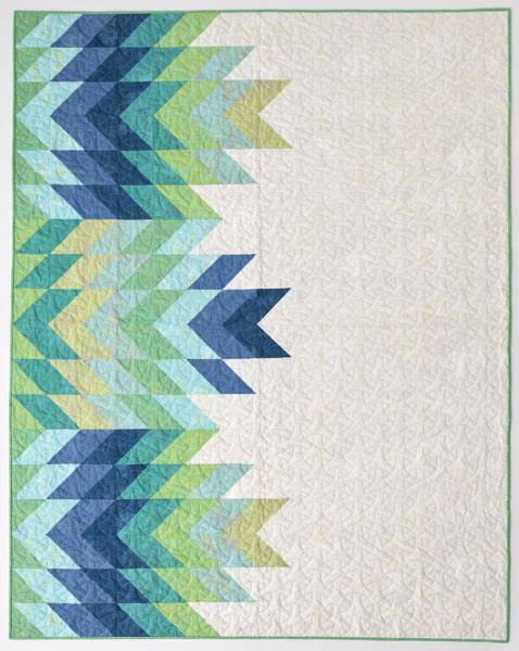 Quill in Grunge {Handmade Quilt by Amy Ellis}