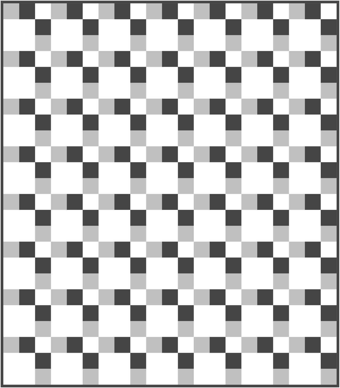 Rule of Thirds Quilt Block Pattern