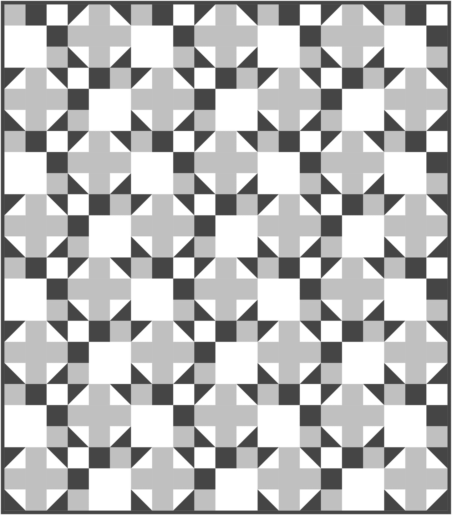 Rule of Thirds Quilt Block Pattern